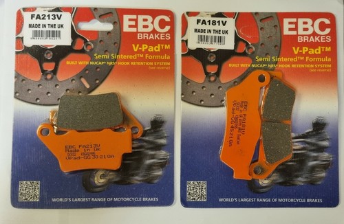 Pastiglie freno ebc anteriori - pastiglie,