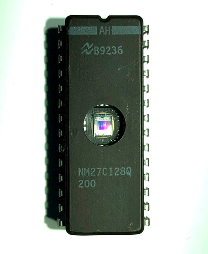Nm27c128q 200ns 16kbx8 - 16kbx8, uv